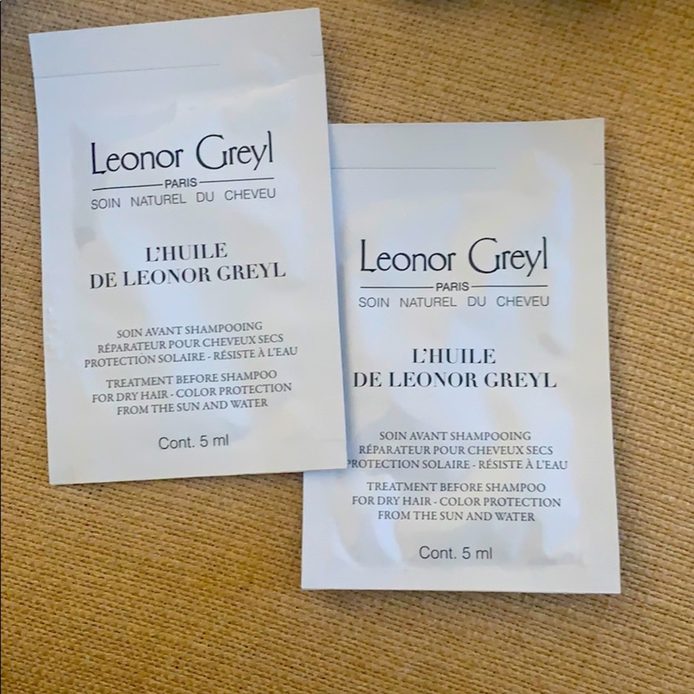 Leonor Greyl hair treatment